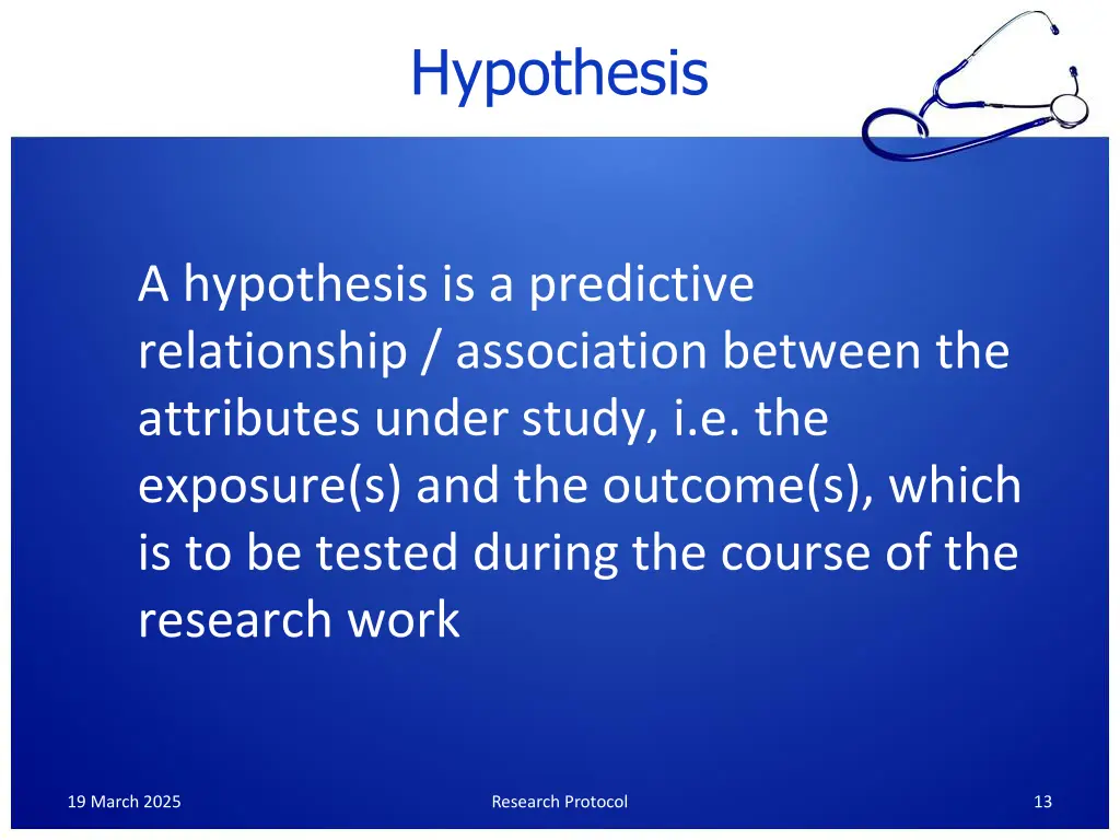 hypothesis