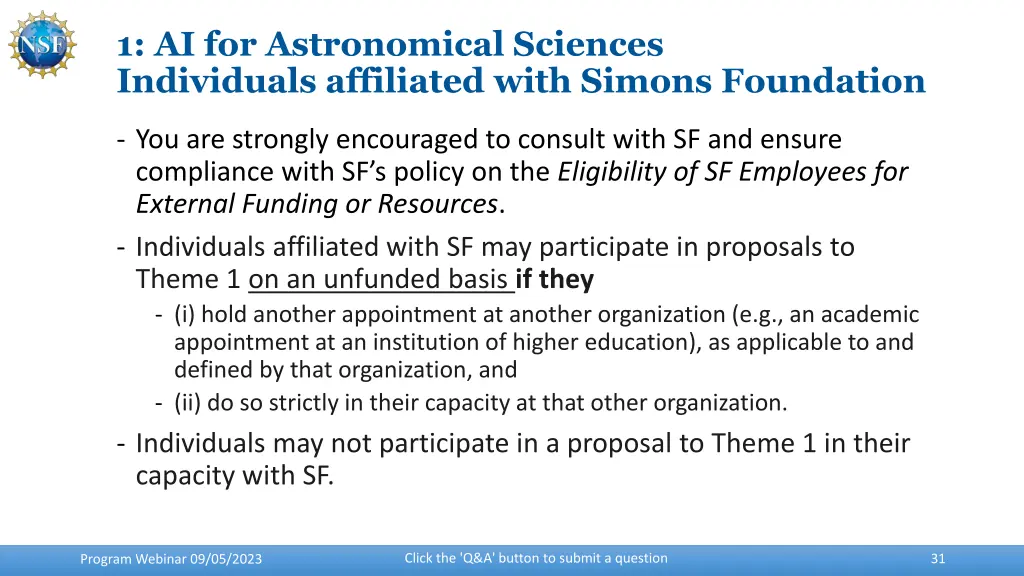 1 ai for astronomical sciences individuals