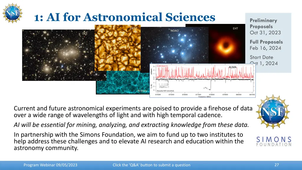 1 ai for astronomical sciences