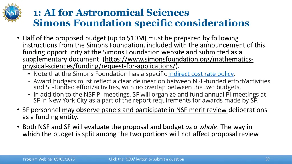 1 ai for astronomical sciences simons foundation