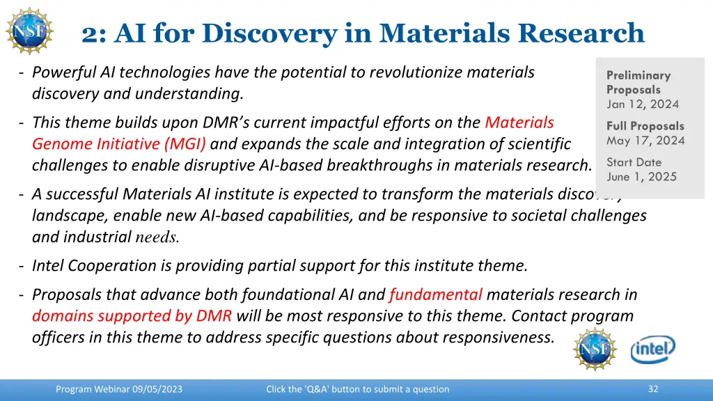 2 ai for discovery in materials research