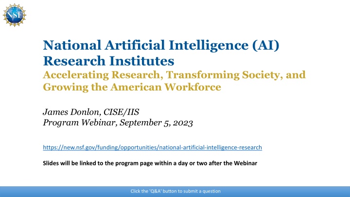 national artificial intelligence ai research