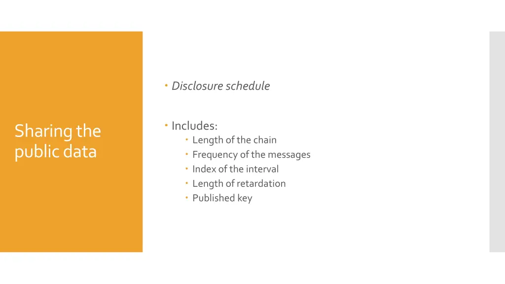 disclosure schedule
