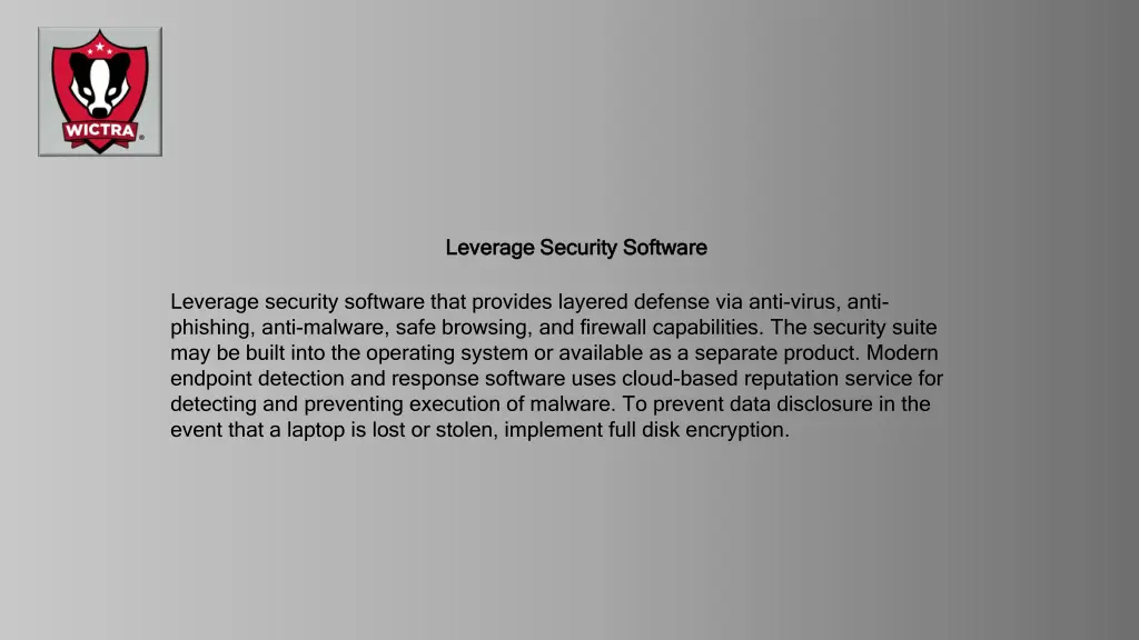 leverage security software leverage security