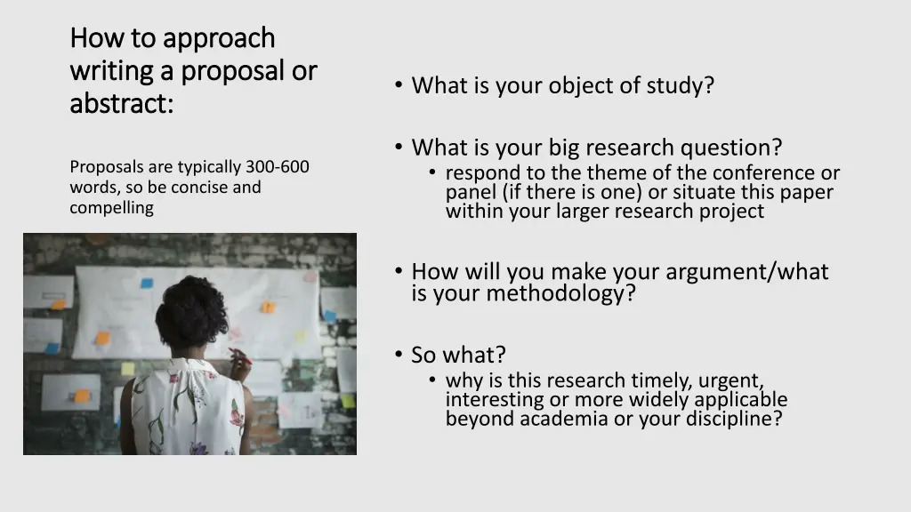 how to approach how to approach writing