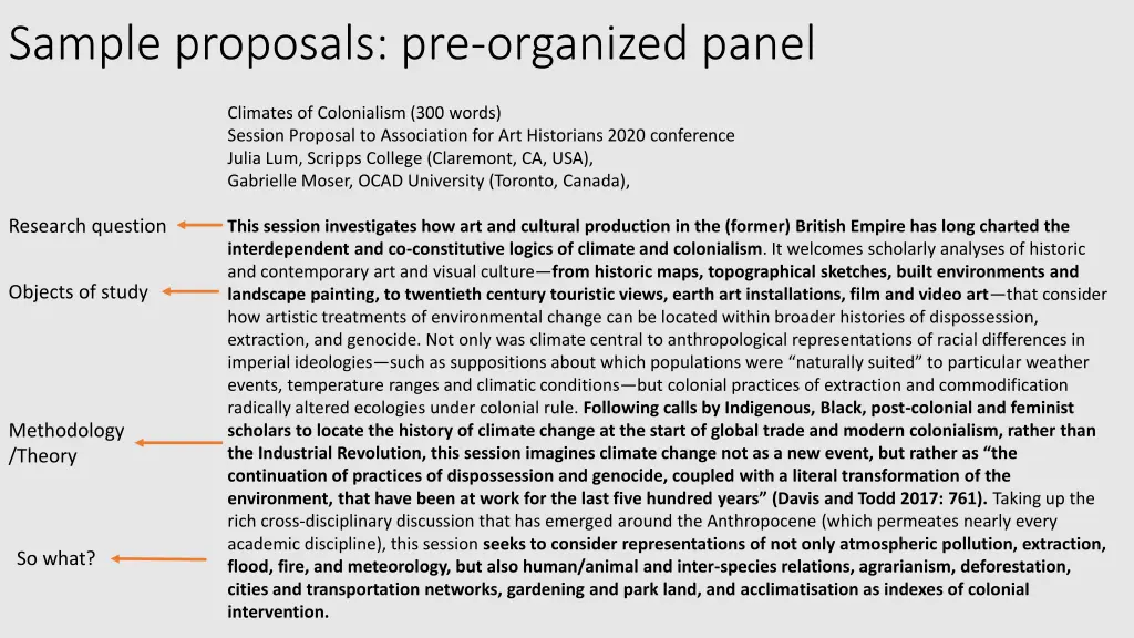 sample proposals pre organized panel 1
