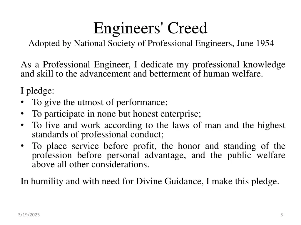 engineers creed