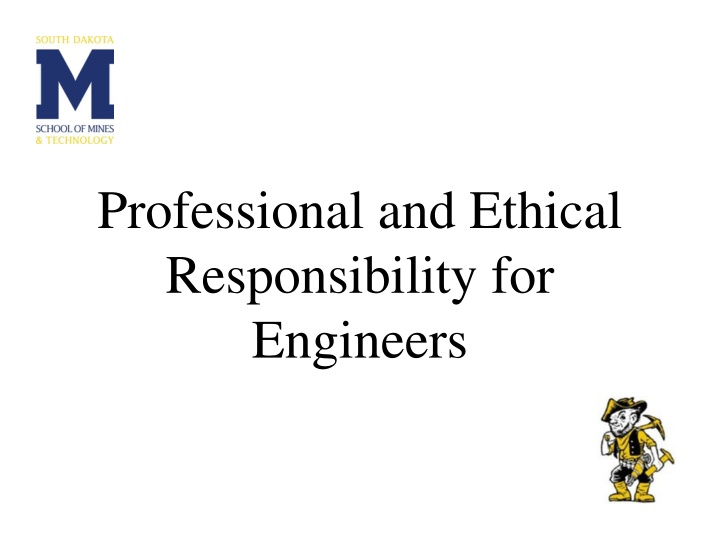 professional and ethical responsibility