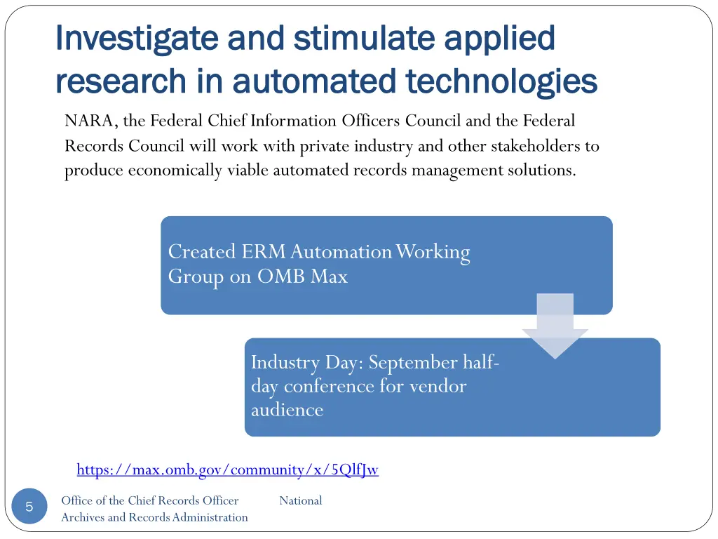 investigate and stimulate applied investigate