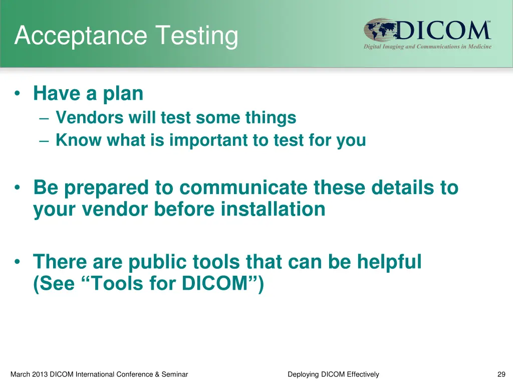 acceptance testing
