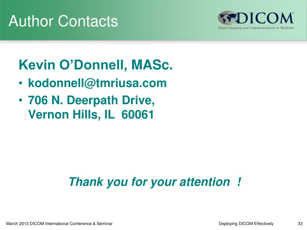 author contacts