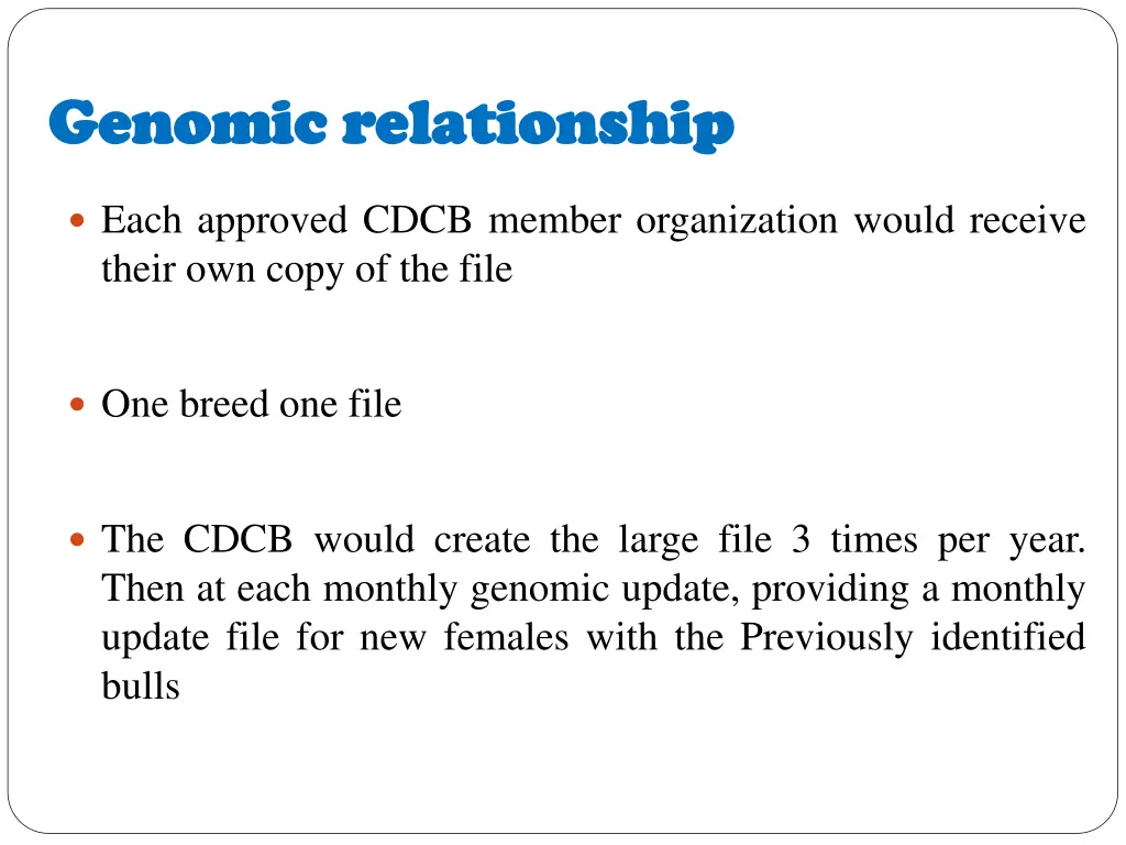 genomic relationship genomic relationship 2