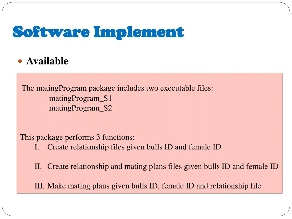 software implement software implement 1