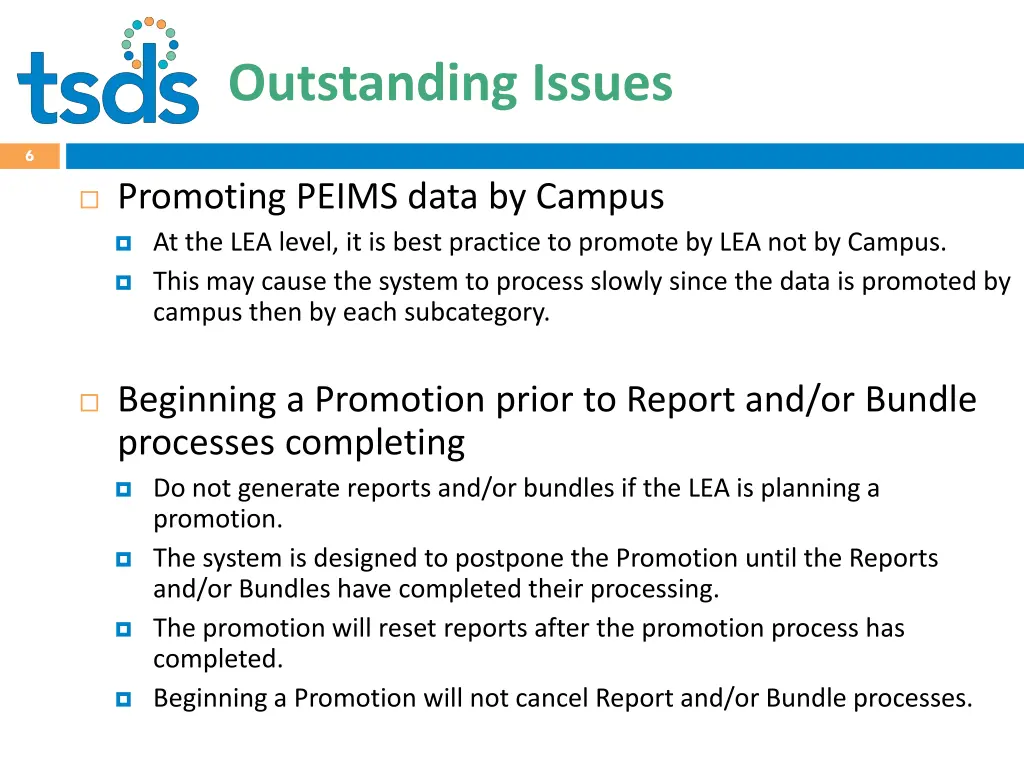 outstanding issues 1