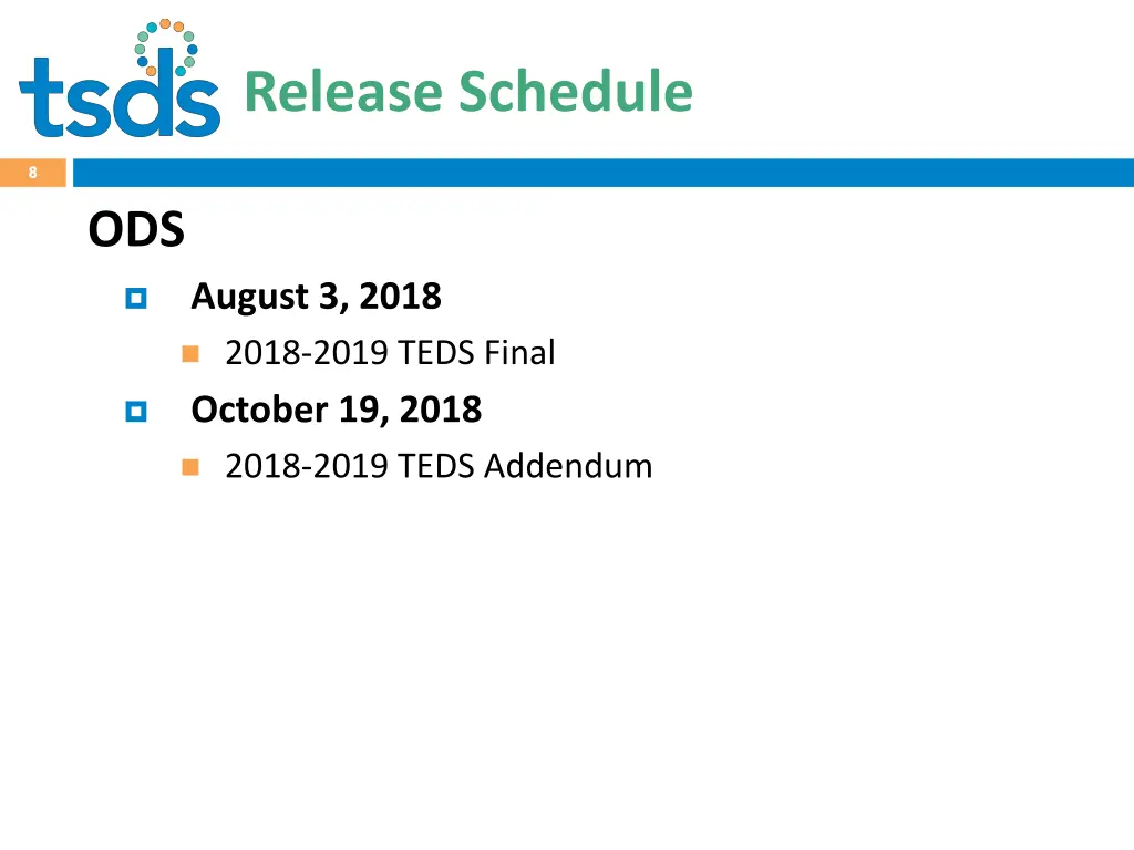 release schedule