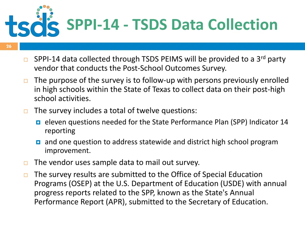sppi 14 tsds data collection 1