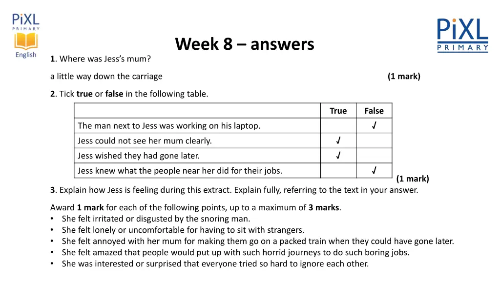 week 8 answers