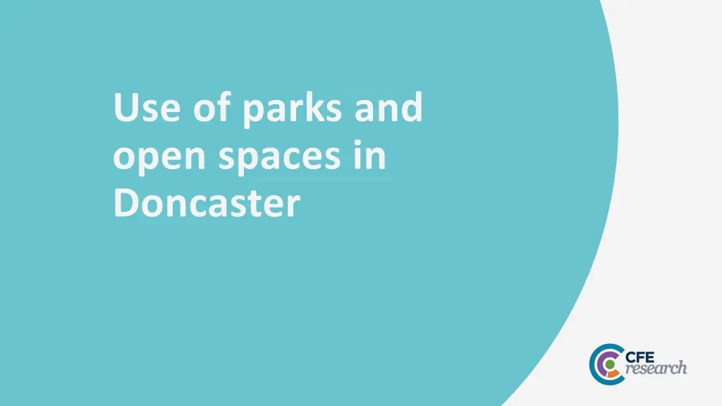 use of parks and open spaces in doncaster