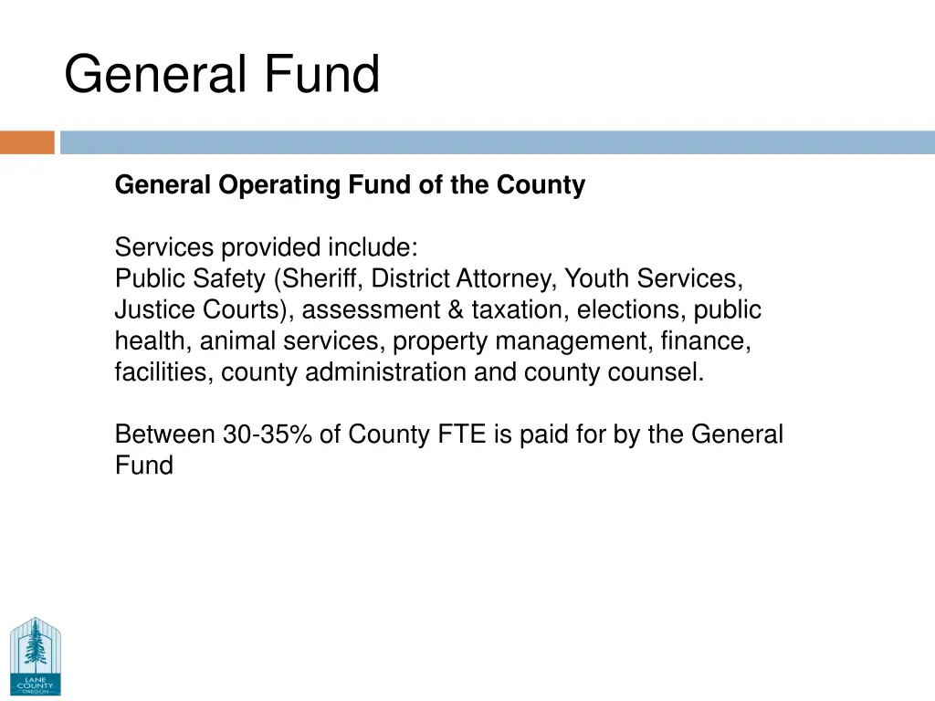 general fund