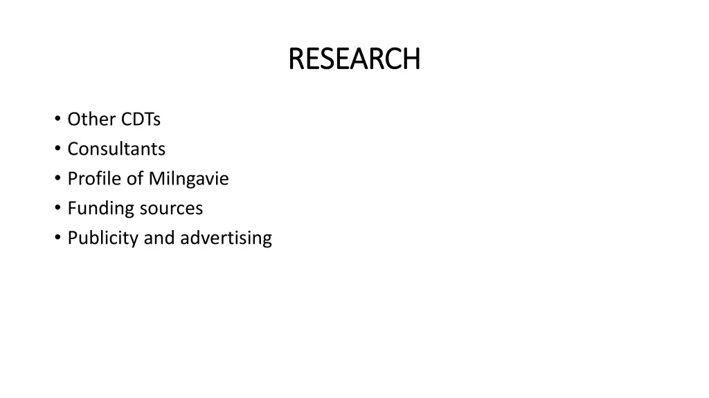 research research