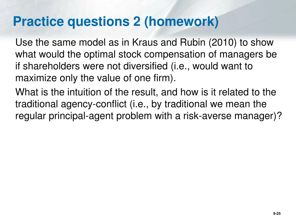 practice questions 2 homework