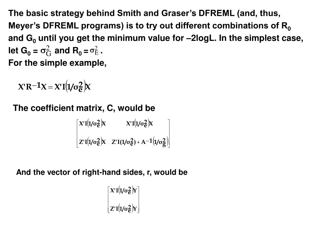 the basic strategy behind smith and graser