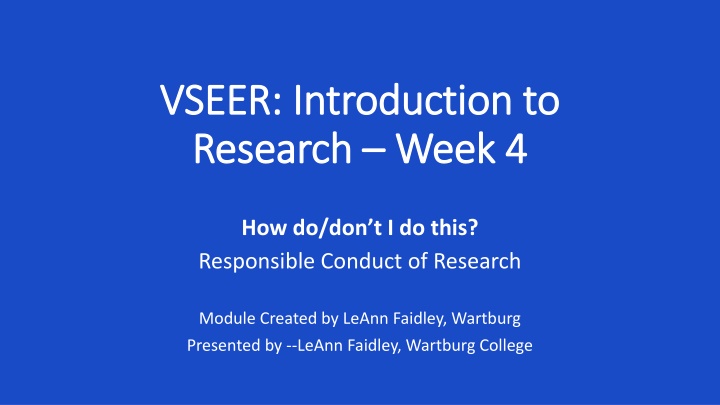 vseer introduction to vseer introduction