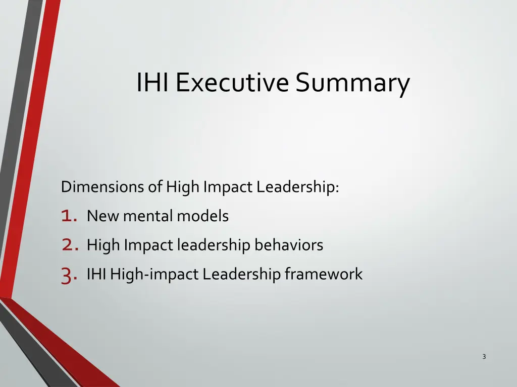 ihi executive summary 1