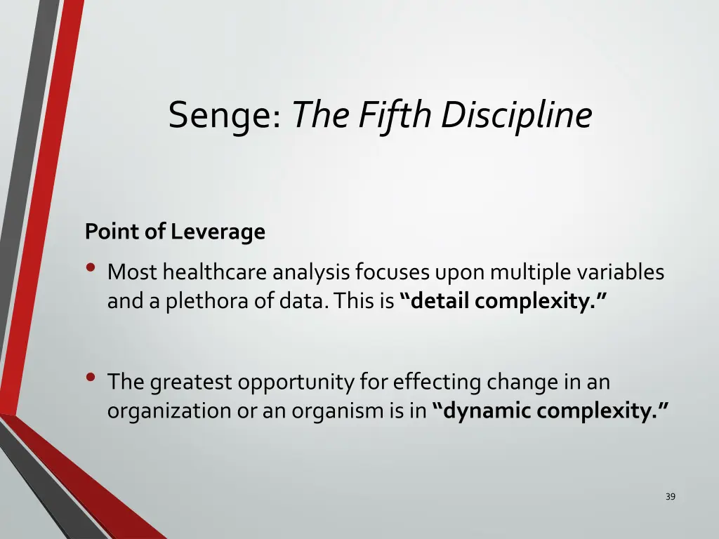 senge the fifth discipline 21