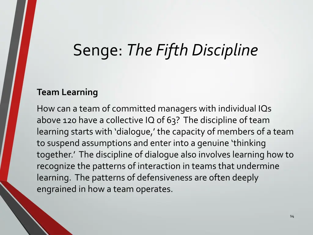 senge the fifth discipline 7