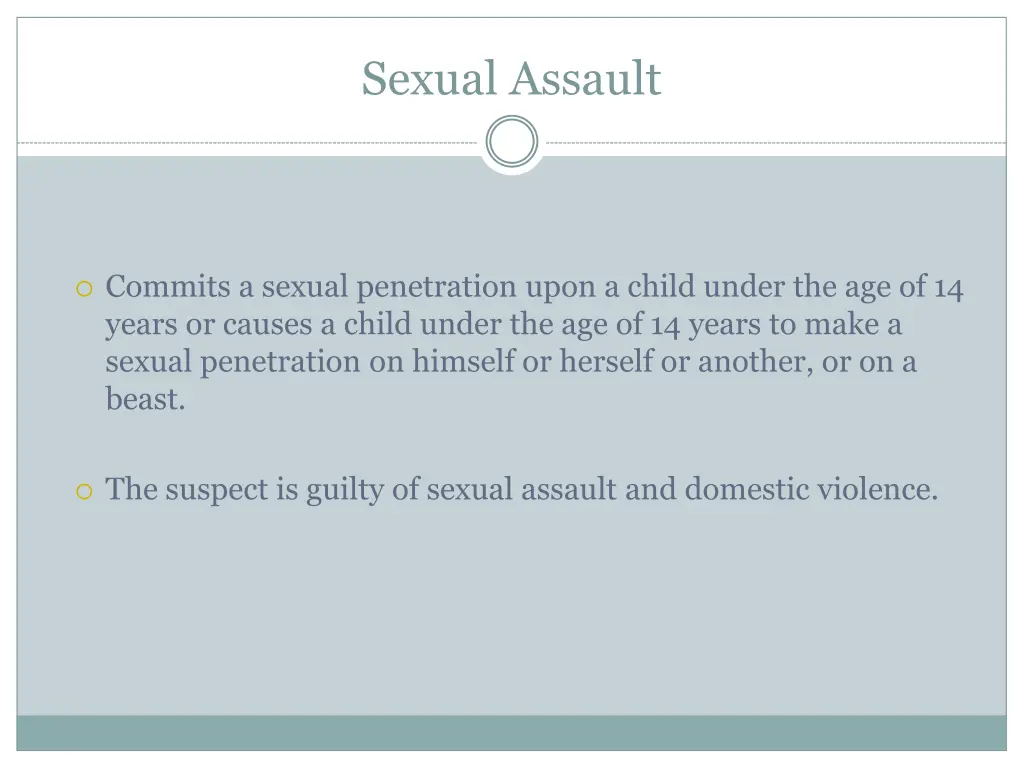 sexual assault 1