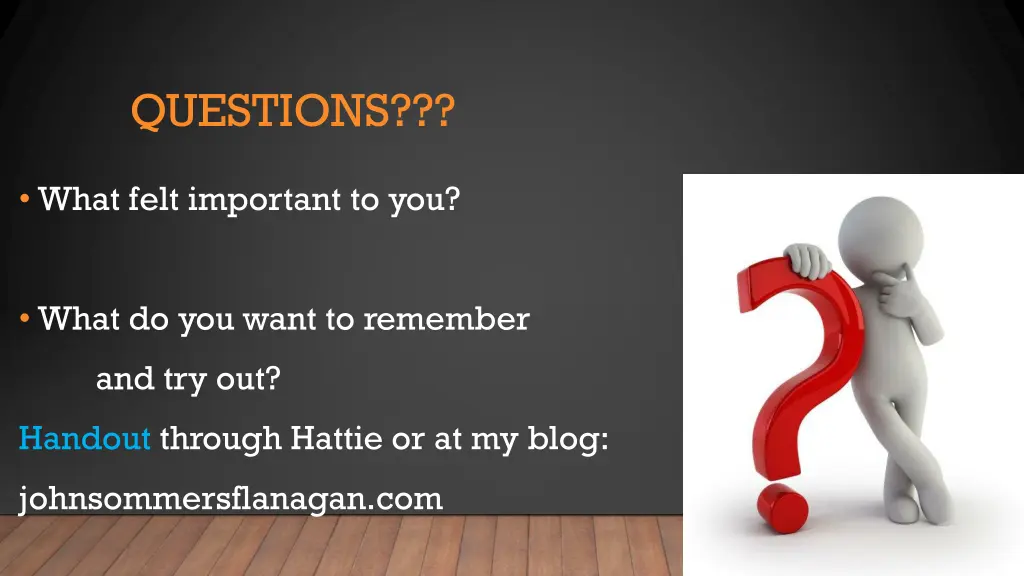 questions