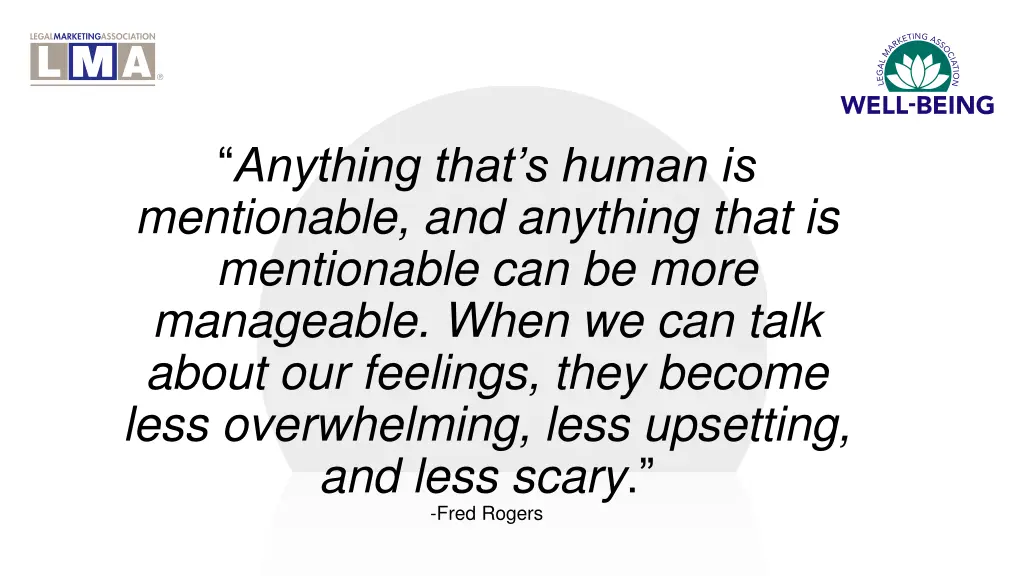 anything that s human is mentionable and anything