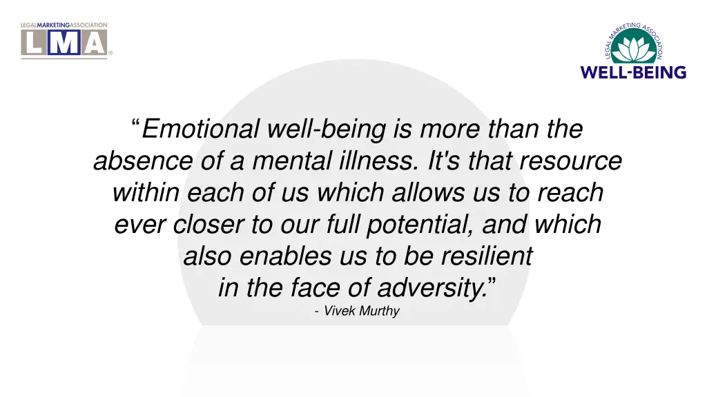 emotional well being is more than the absence
