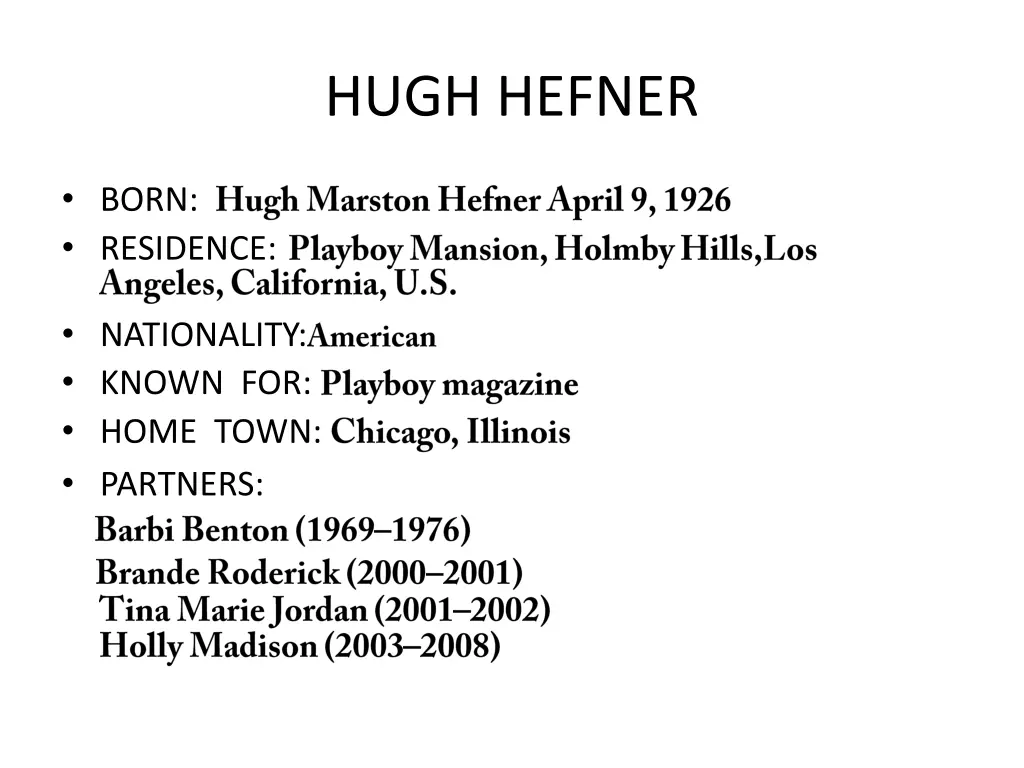 hugh hefner 1