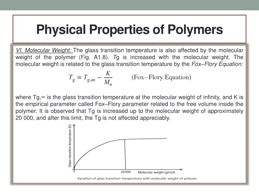 physical properties of polymers 20