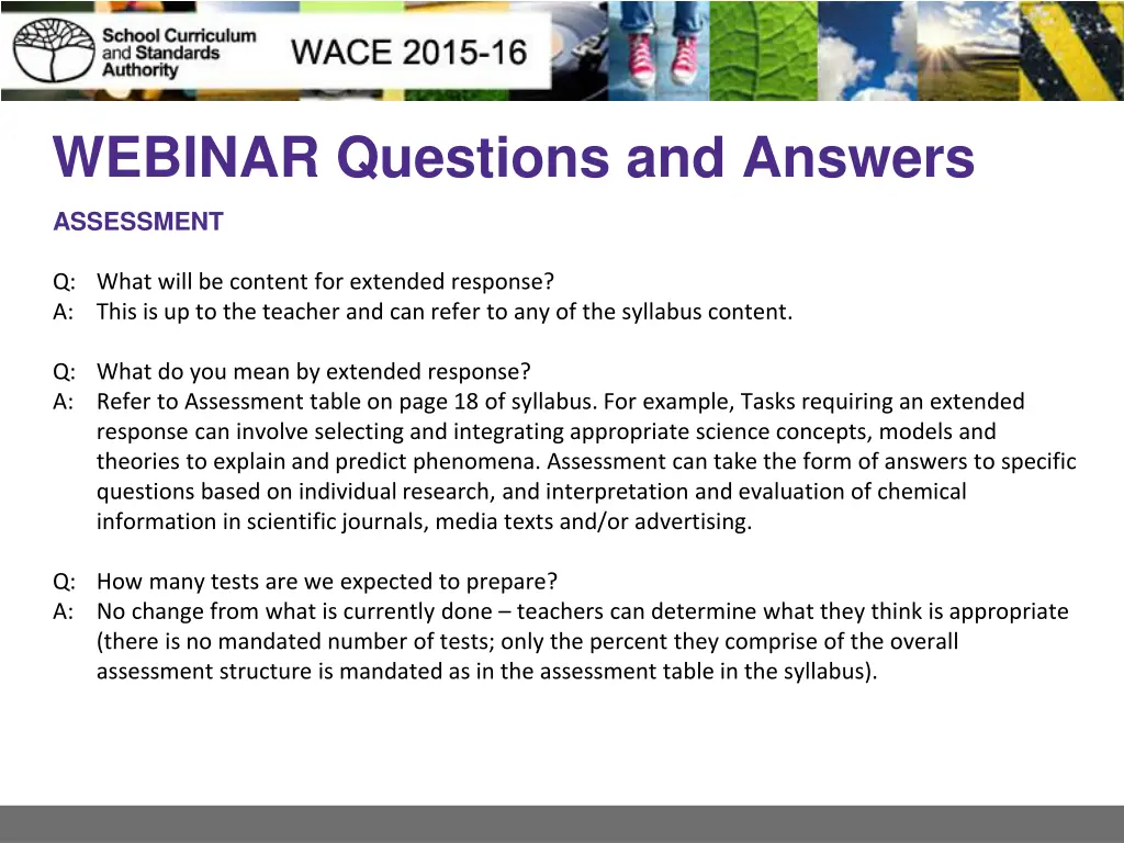 webinar questions and answers 4