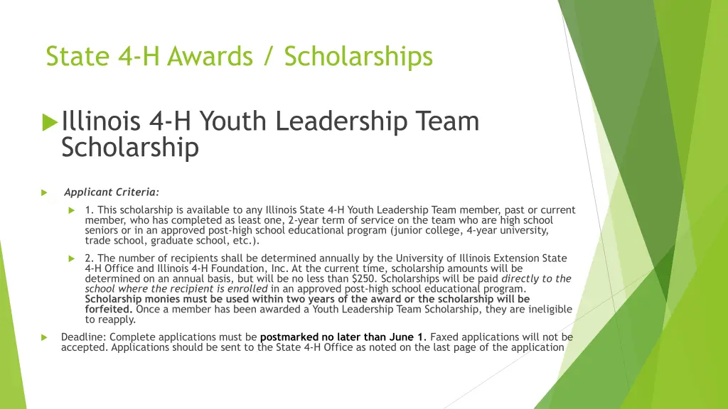 state 4 h awards scholarships 2