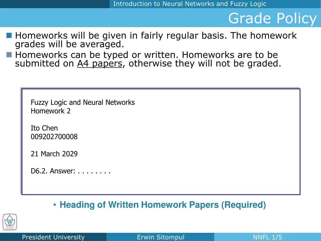 introduction to neural networks and fuzzy logic 4