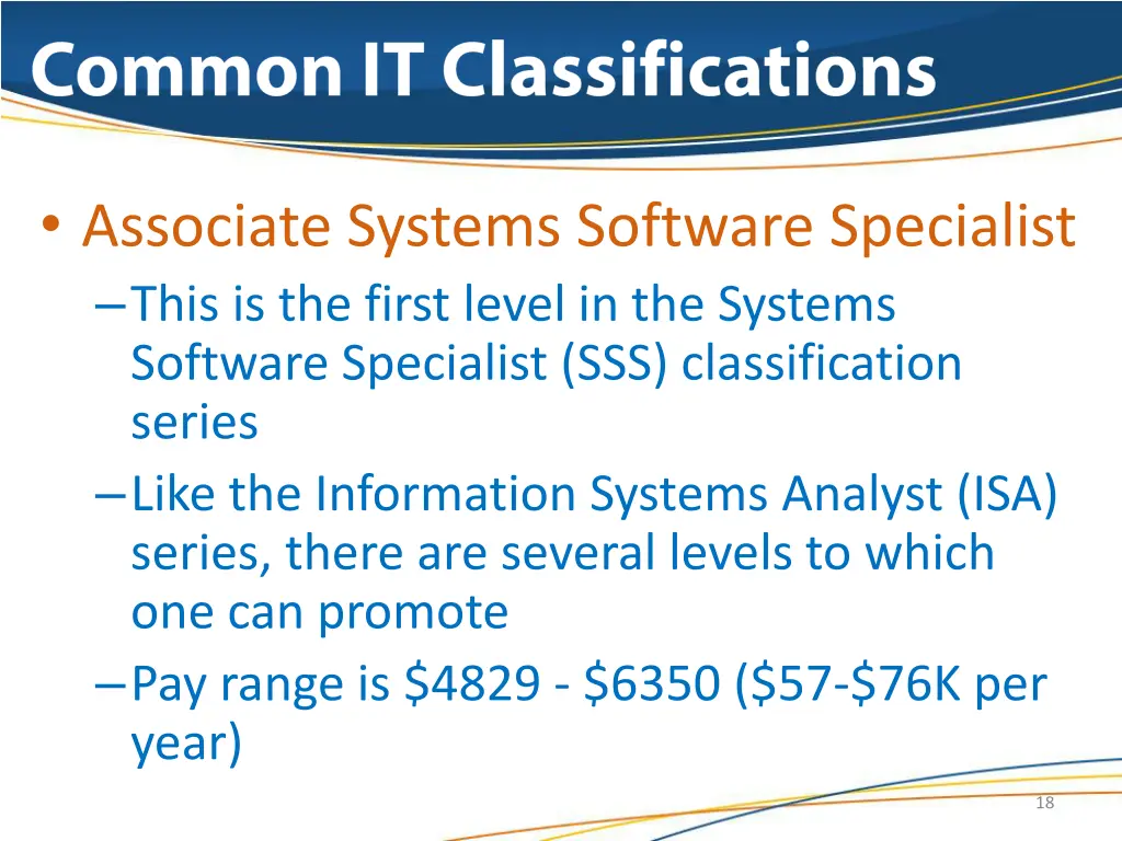 associate systems software specialist this
