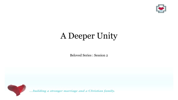 a deeper unity