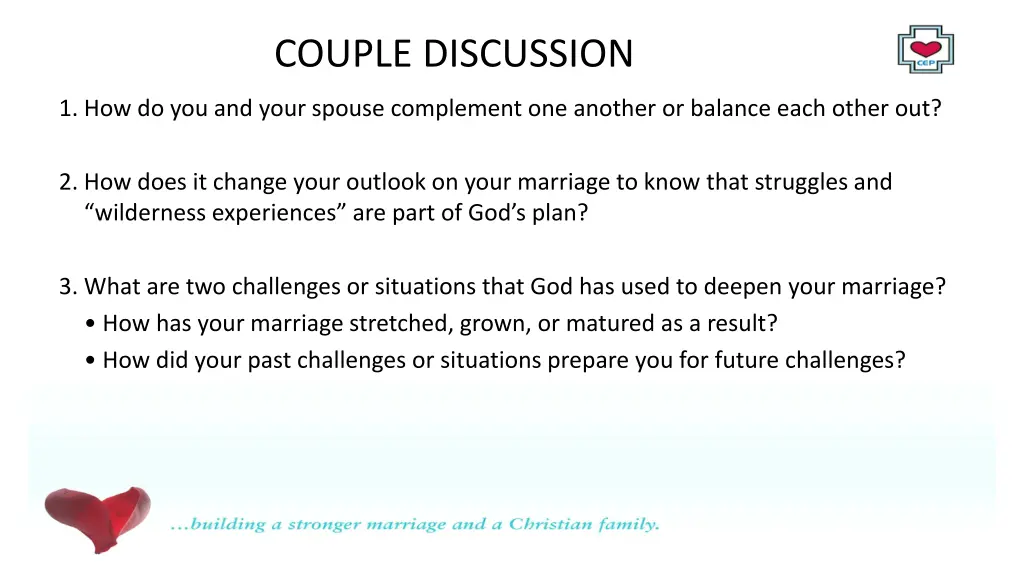 couple discussion