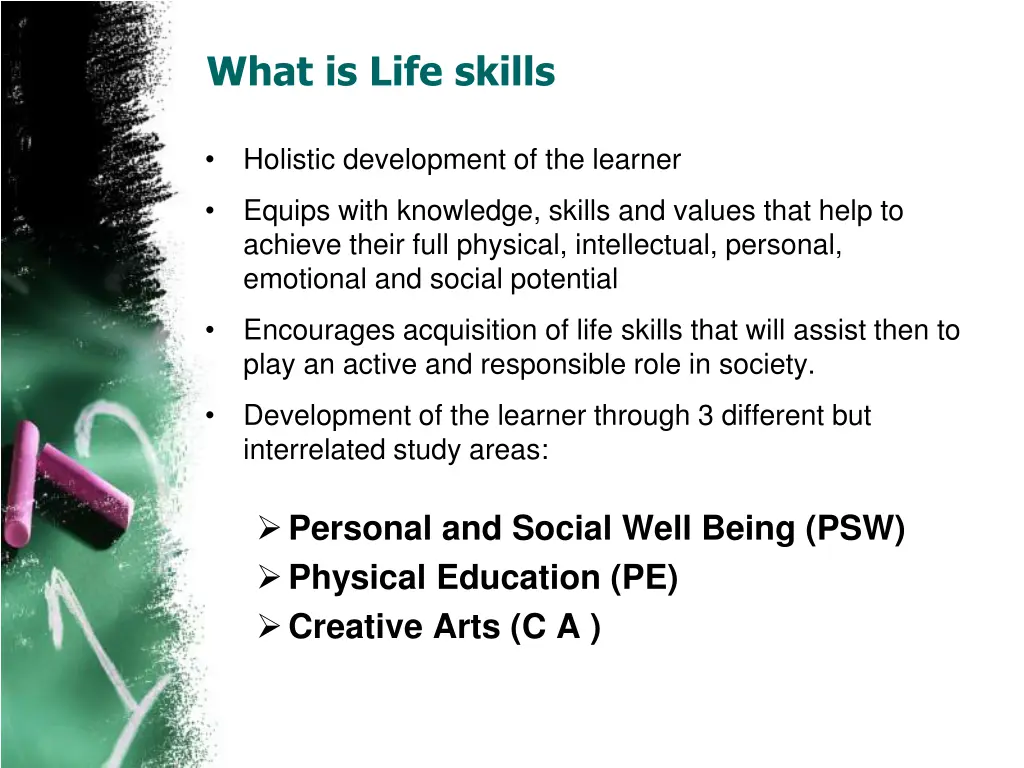 what is life skills