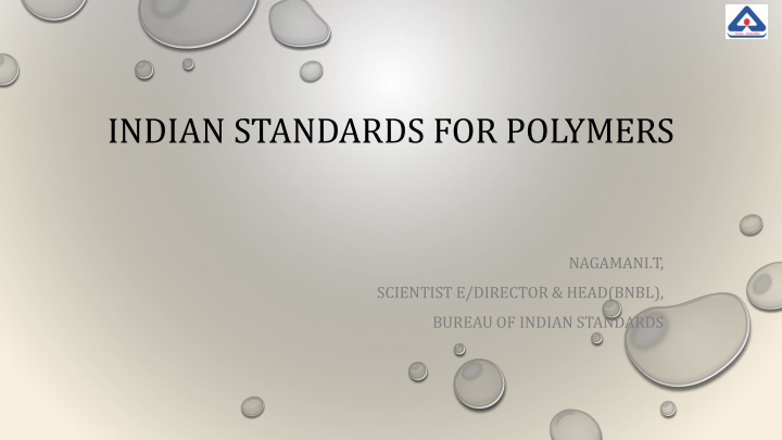 indian standards for polymers