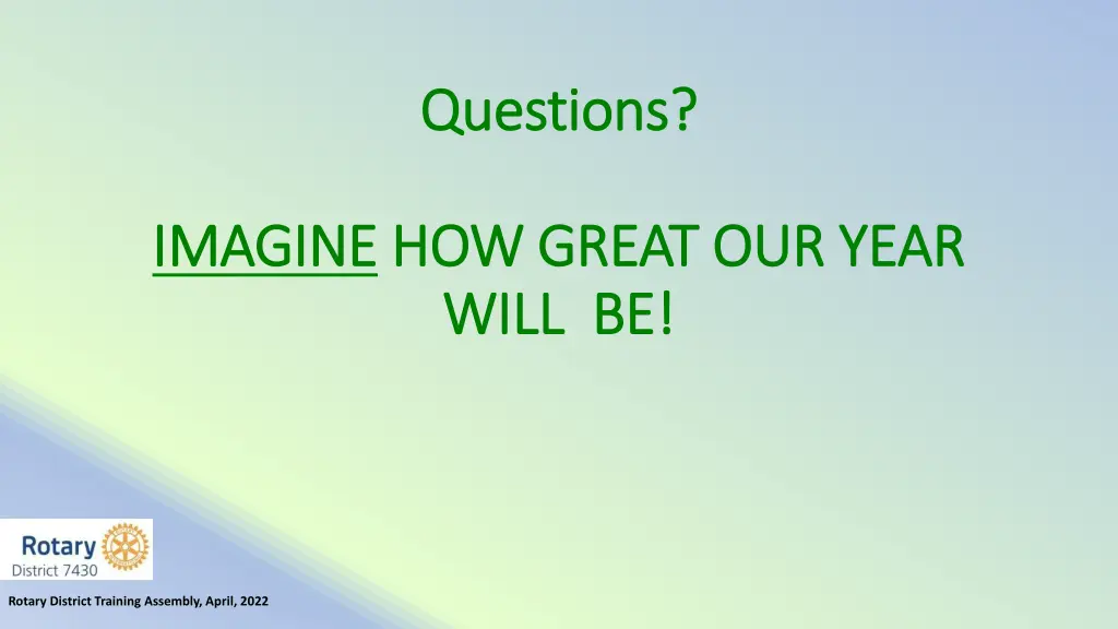 questions questions