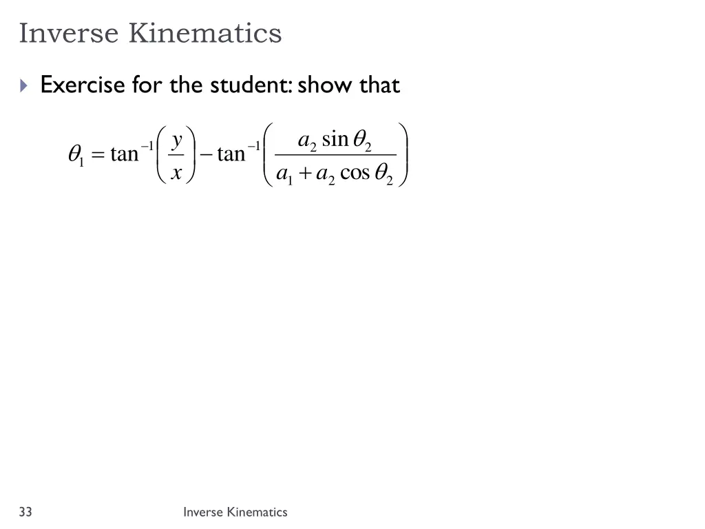 inverse kinematics 5