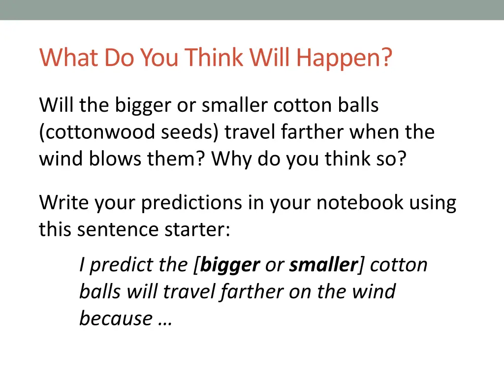 what do you think will happen