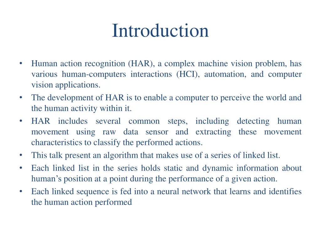 introduction