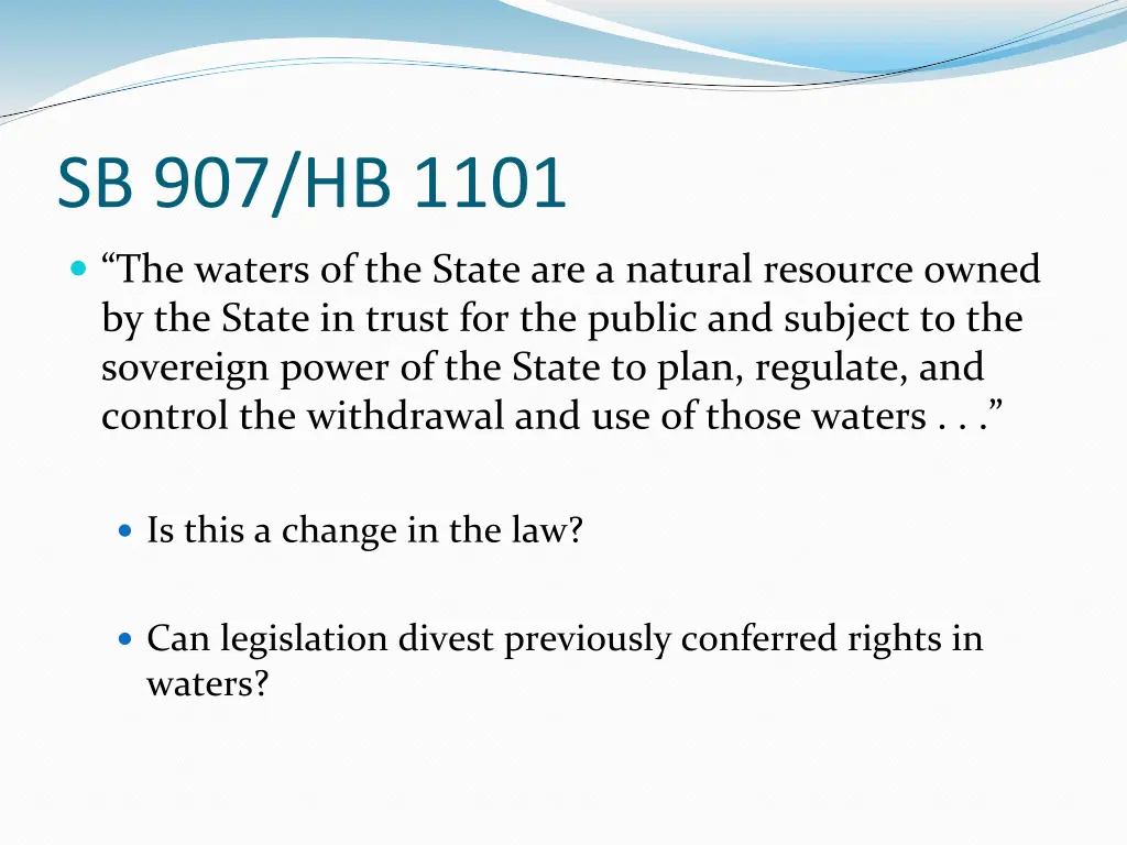 sb 907 hb 1101