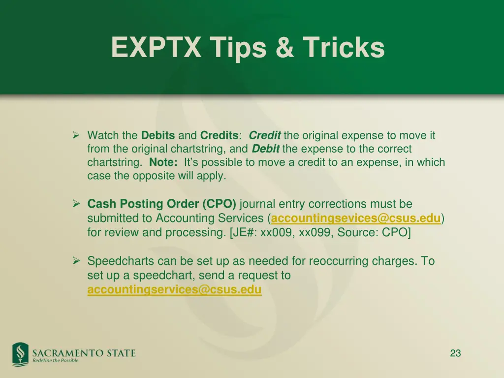 exptx tips tricks 2